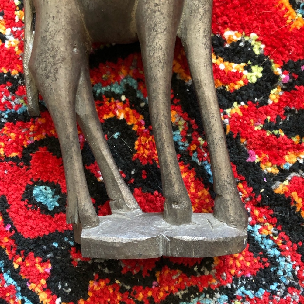 Handcarved Wooden Giraffe - Picture 13 of 13